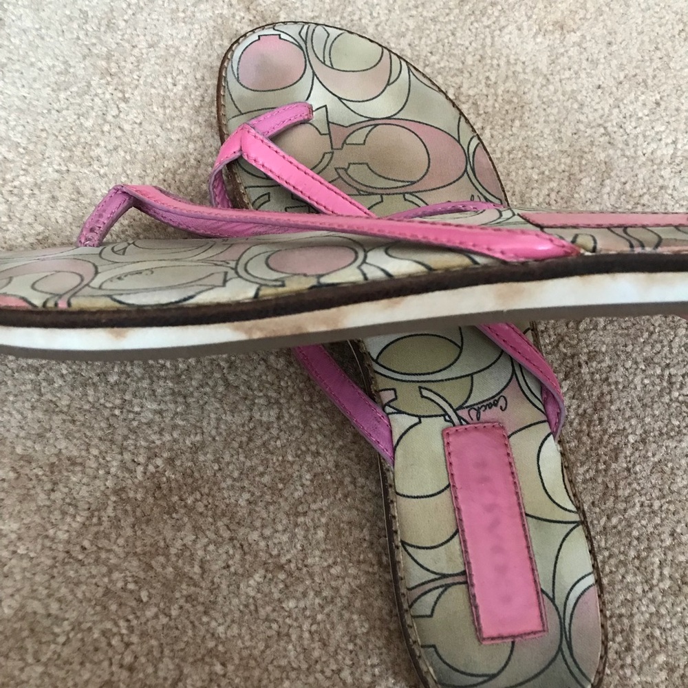 Coach Flip Flops - Picture 6 of 6